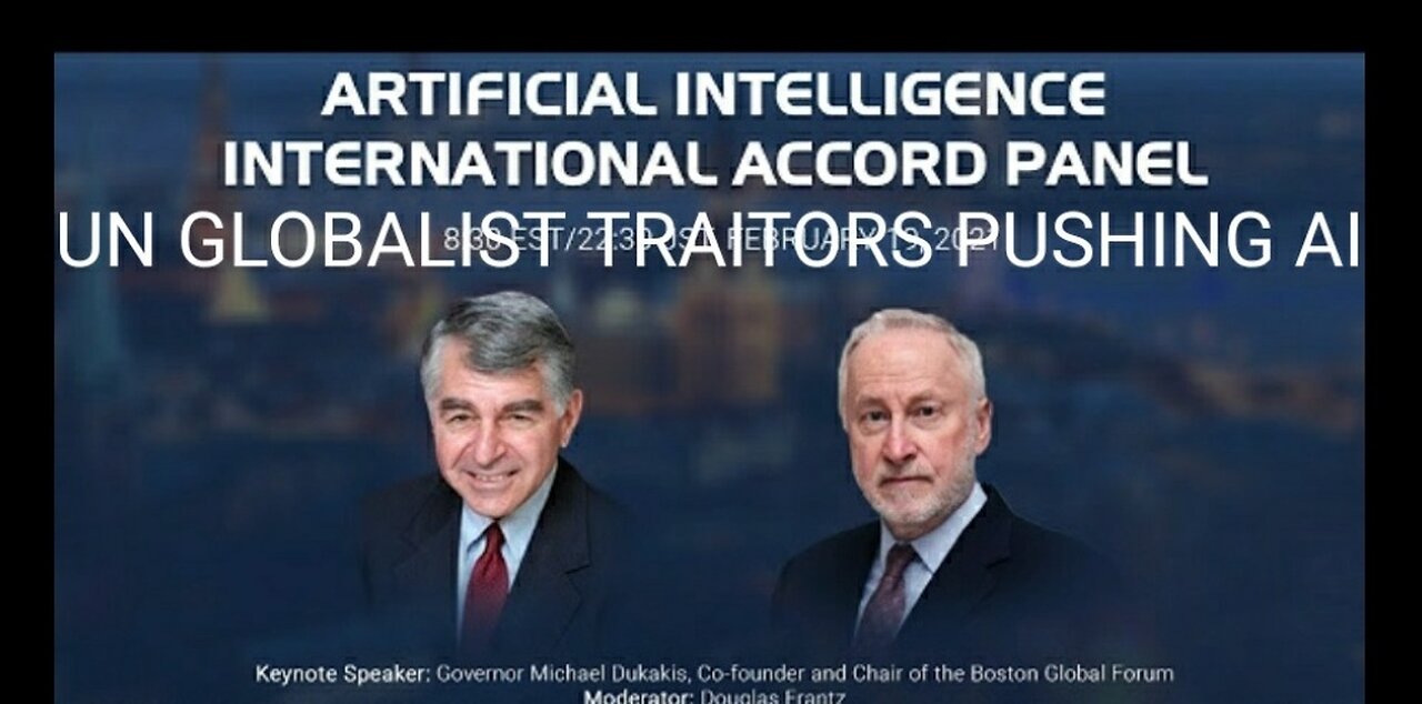 ARTIFICIAL INTELLIGENCE INT. ACCORD: THE NWO AI POLICY SETTING TRAITORS TO HUMANITY