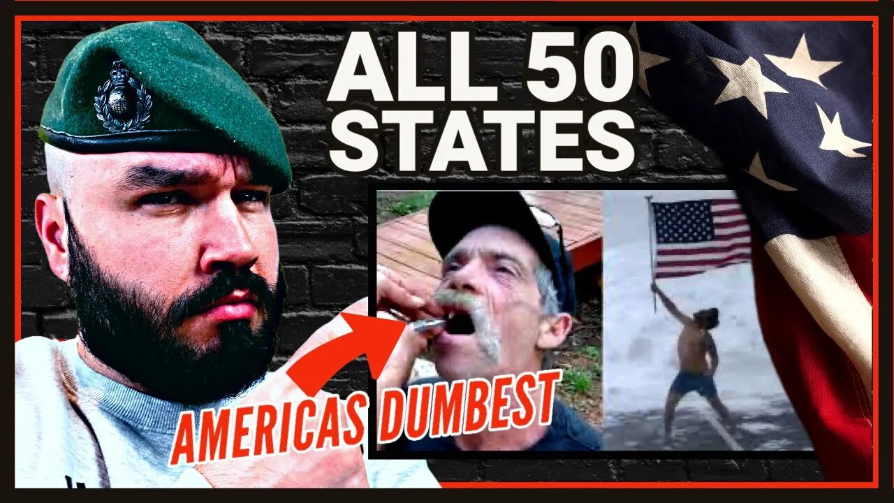 British Marine Reacts To The Dumbest American Fails from all 50 States | FailArmy