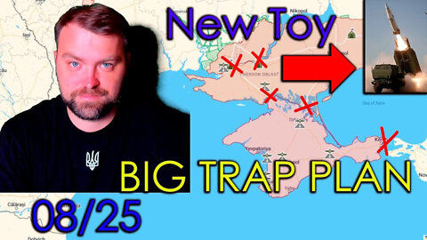 Update from Ukraine - Crimea will be trapped - Ruzzia is building a new bridge and shuts down NPP
