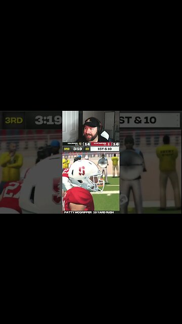 NCAA Football 14 Is Patty a hero!!!