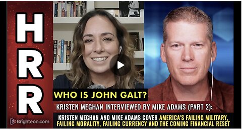 PART 2-Kristen Meghan and Mike Adams cover USA FAILING military, failing morality..SGANON, CLIF HIGH