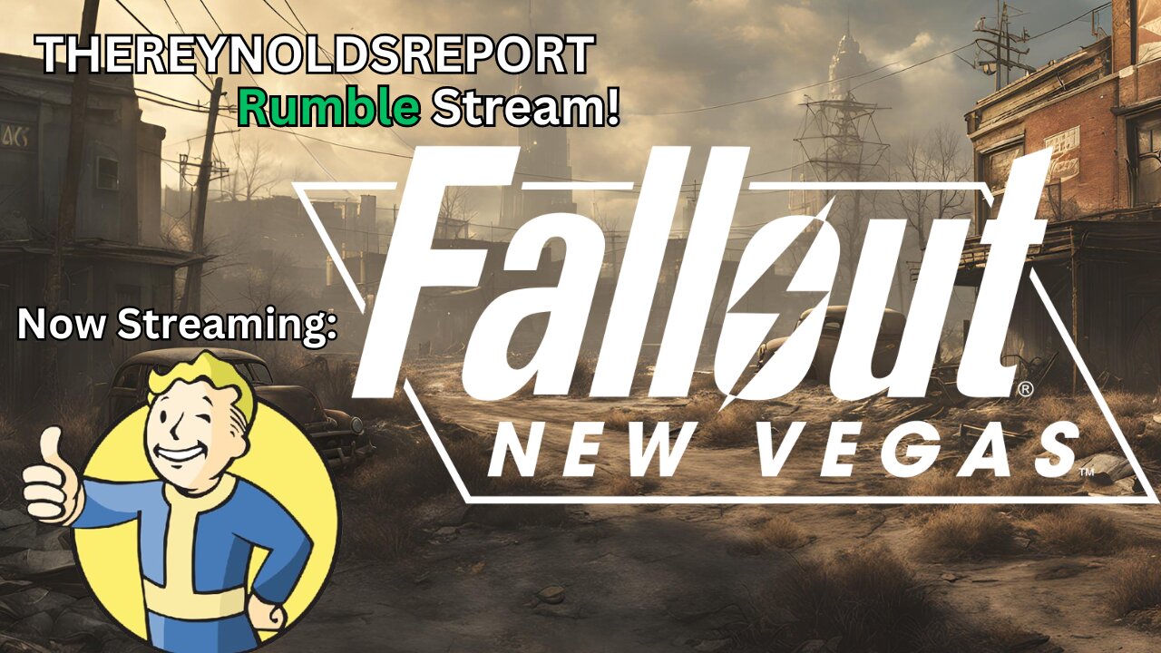 Saturday Afternoon Fallout New Vegas Stream - Playing the DLC Again!