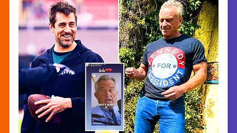 Aaron Rodgers Endorses RFK Jr For President 🟠⚪🟣 NPC Politics