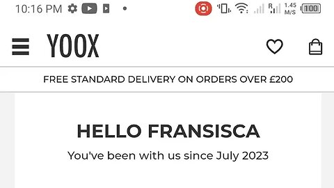 YOOX FASHION UK BRAND -- FRANSISCA OFFICIAL