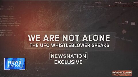 We Are Not Alone - David Grusch Interview | NEWS NATION | 2023 [EN]