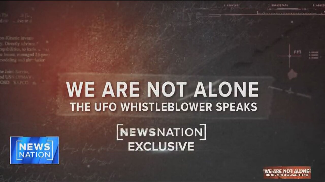 We Are Not Alone - David Grusch Interview | NEWS NATION | 2023 [EN]