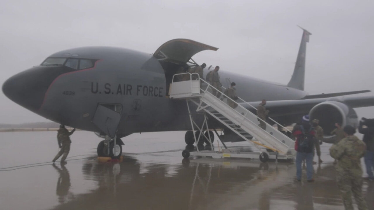 Illinois National Guard Soldiers and Airmen return home March 15, 2021