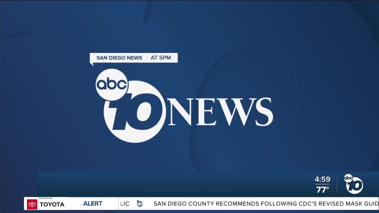 ABC 10News at 5pm Top Stories