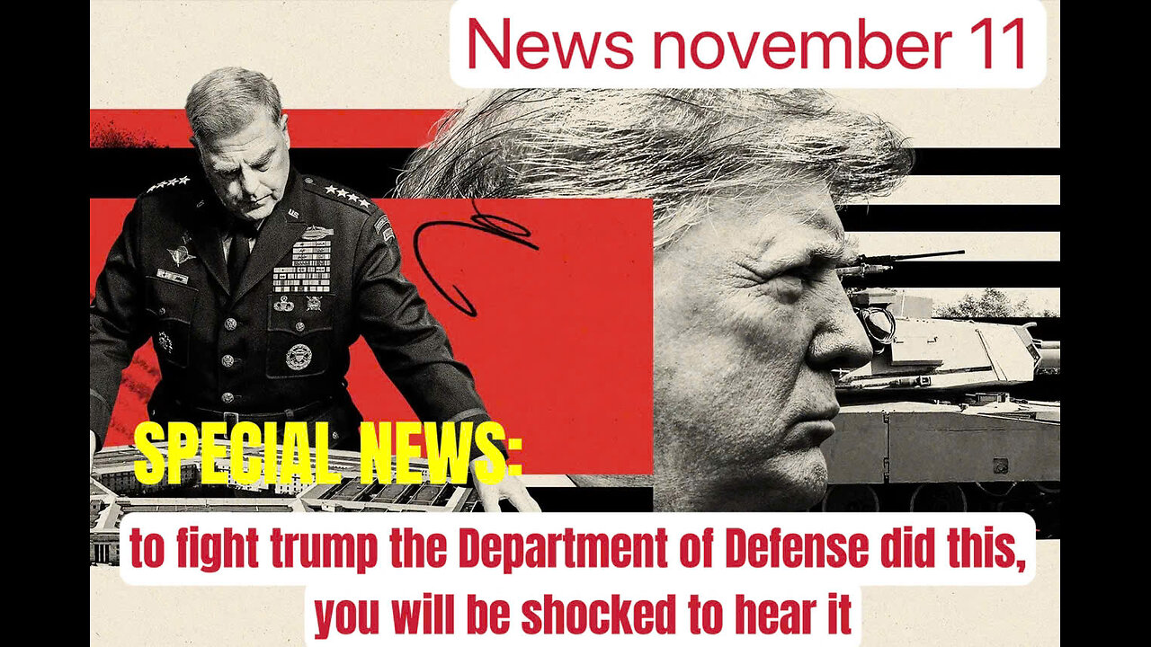 SPECIAL NEWS: to fight trump the Department of Defense did this, you will be shocked to hear it