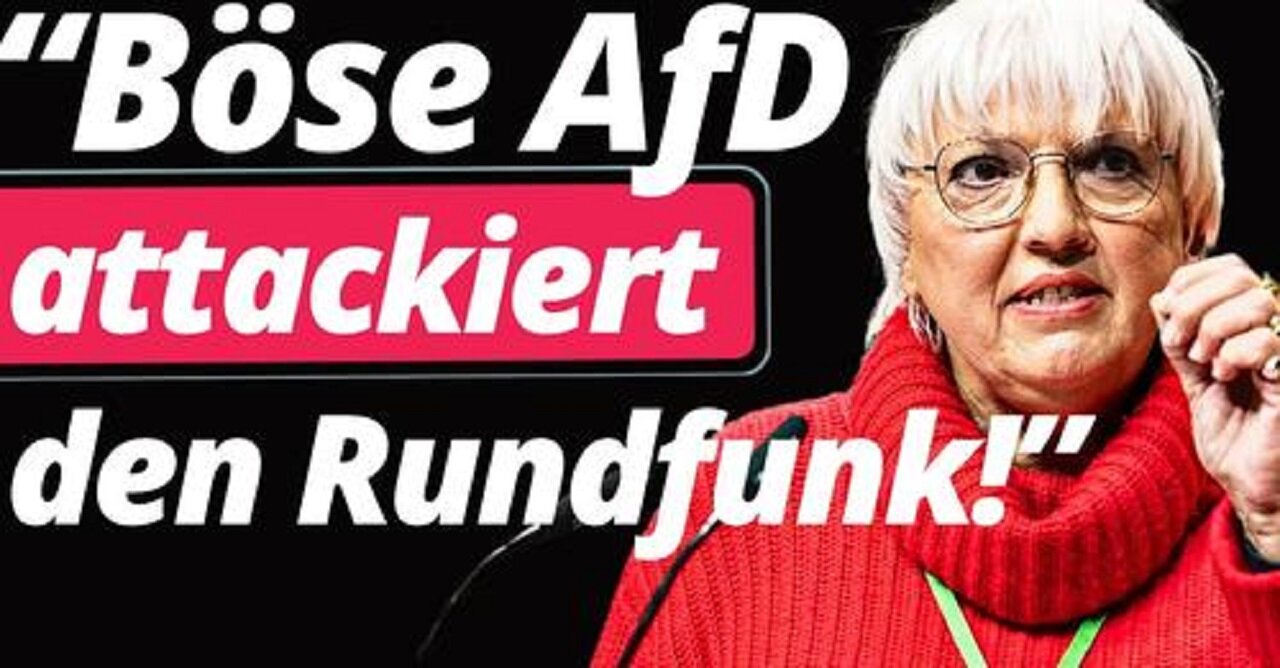 GEZ Zwangsgebühr ÖRR: Grüne Claudia Roth verliert komplett die Nerven!