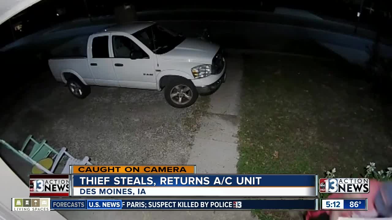 Man returns A/C after being yelled at