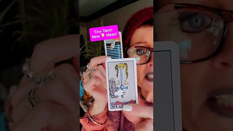 Tiny Tarot: Worries? Not Anymore!! #lowkeymagickal #tinytarot #tarot #abundance #dailytarot #relax