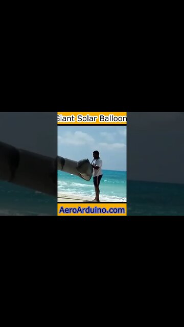 Watch How I Made #DIY Giant Solar Balloon #Flying #AeroArduino