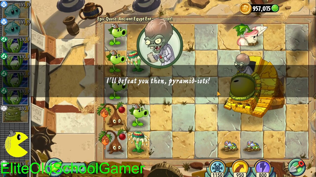 Plants vs Zombies 2 - Epic Adventure Quest - Ancient Egypt Entanglement - August 2024