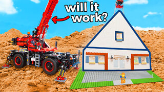 Can LEGO Technic Sets do REAL Construction?