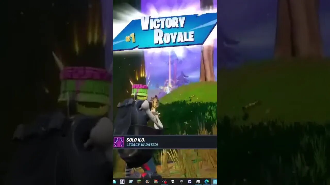 FIrst Solo Win!!! #shorts