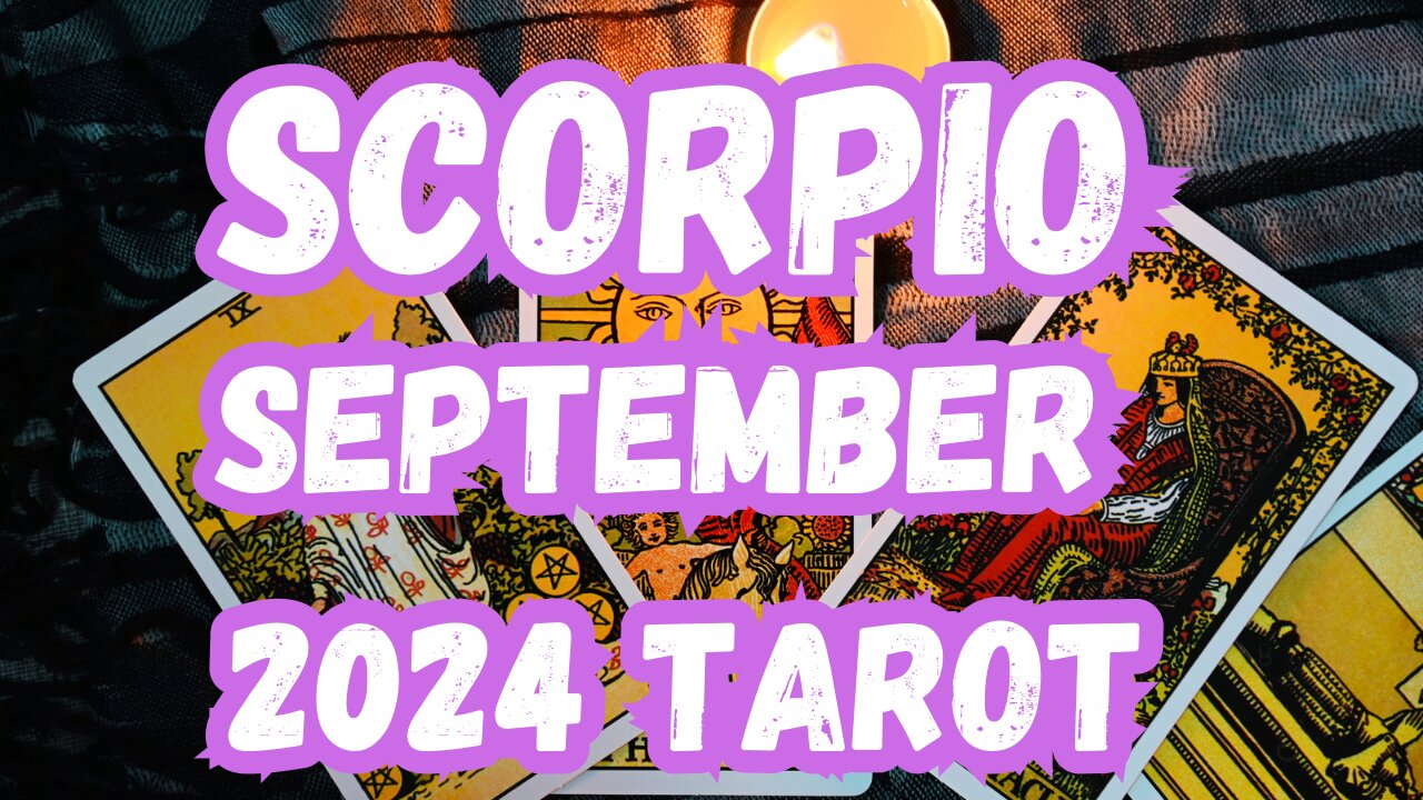 Scorpio ♏️ - Reacting versus responding! September 2024 Evolutionary Tarot Reading #scorpio #tarot