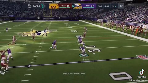 Dalvin Cook With The Screen Pass! Madden 21