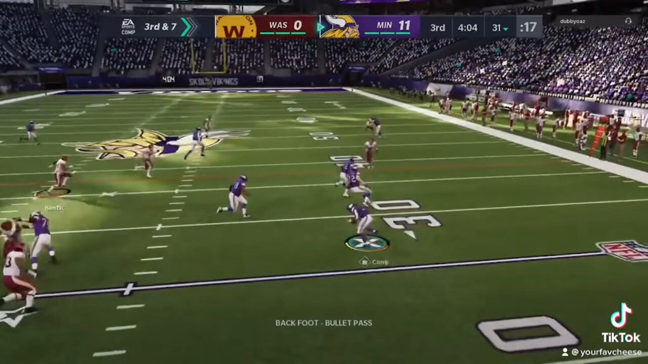 Dalvin Cook With The Screen Pass! Madden 21