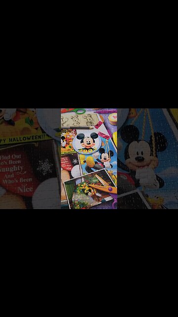 Part 3 Making Mickey Magic! #puzzle #disney #mickeymouse #shorts #satisfying