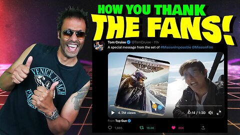 TOM CRUISE Did The Most Insane Thing For Fans Who Supported TOP GUN: MAVERICK
