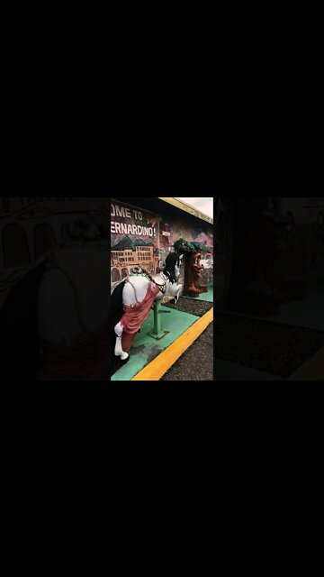 Outside the McDonald’s museum￼