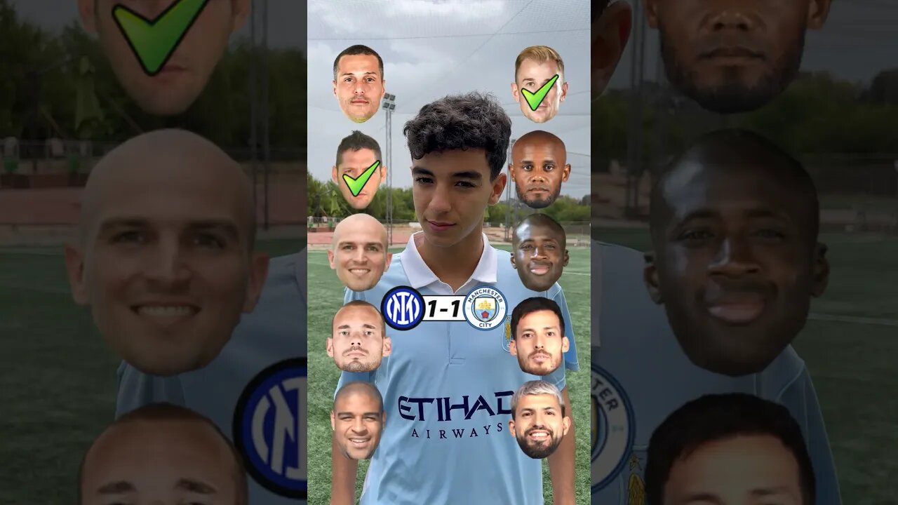 Inter vs Manchester City Legends #inter #manchestercity #championsleague #final #football #challenge