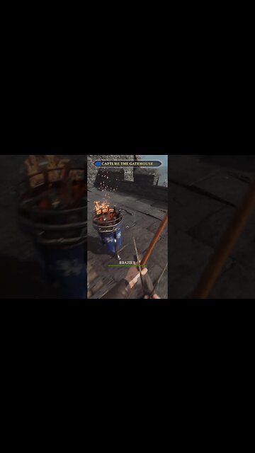 Just Stop Moving Dangit - #shorts - Archer Chivalry 2