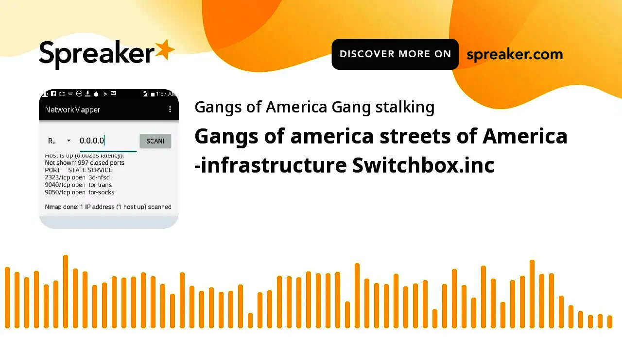 Gangs of america streets of America -infrastructure Switchbox.inc