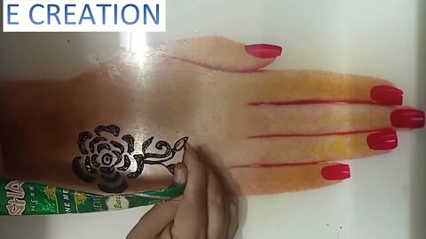 New Year Mehandi Design