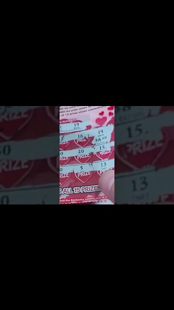 LOVE Lottery Ticket Winner #shorts #lottery