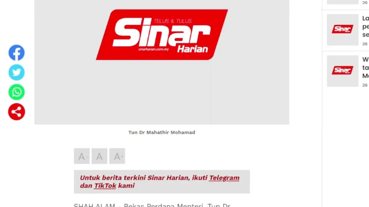 Mokee marah ngan perangai tun macam ni "Ulasan PRU 15 Korup"