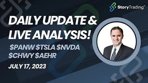 Daily Update & Live Analysis: $PANW $TSLA $NVDA $CHWY $AEHR & more!