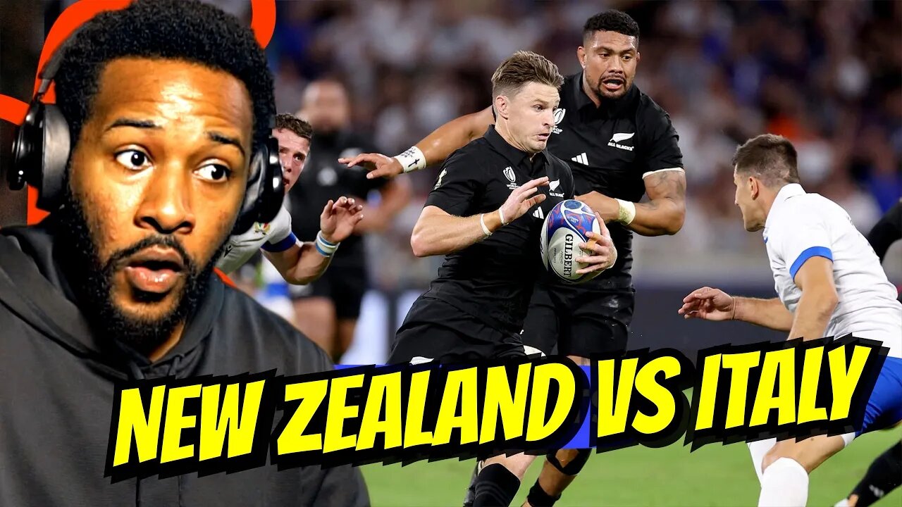 New Zealand v Italy | 2023 Rugby World Cup Highlights | Reaction!