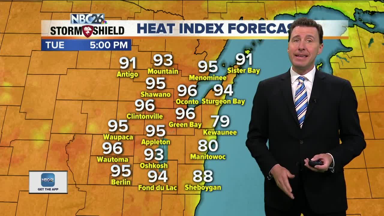 Michael Fish's NBC26 weather forecast