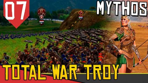 Chegando no Reino de HADES - Total War Saga Troy Hipólita #07 [Gameplay PT-BR]