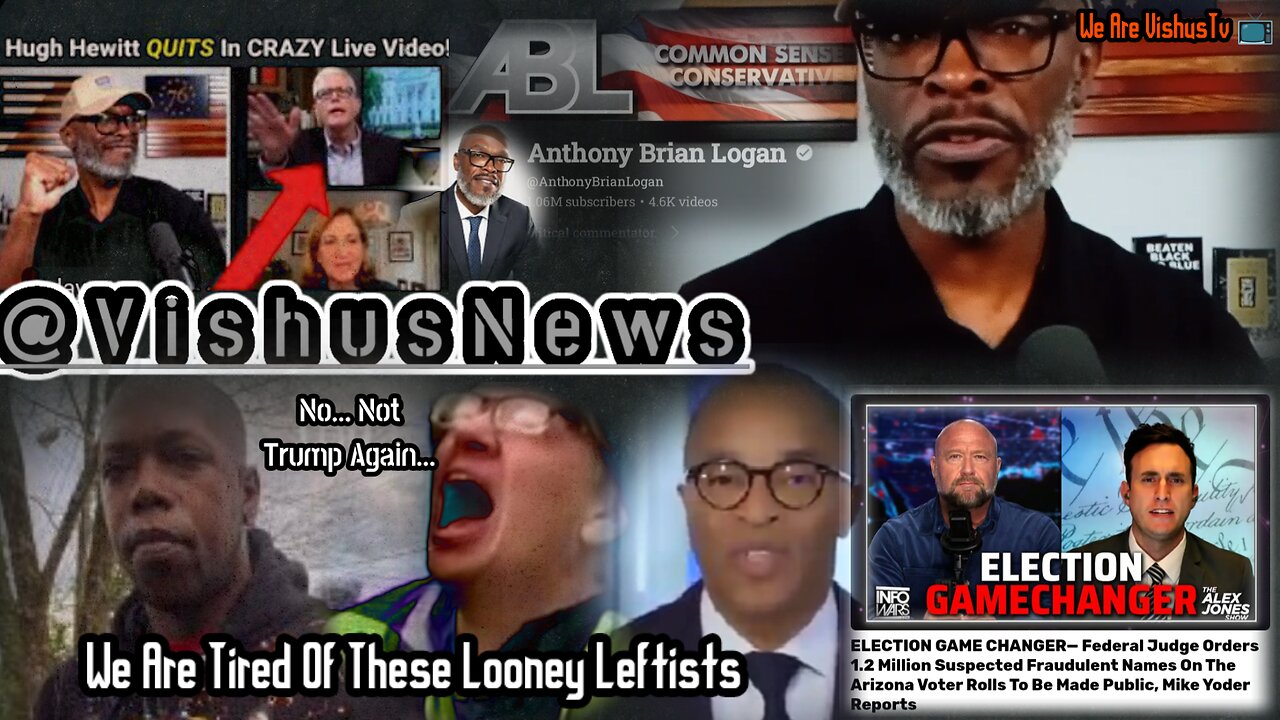 We Tired Of The Looney Leftist Lying On Trump... #VishusTv 📺