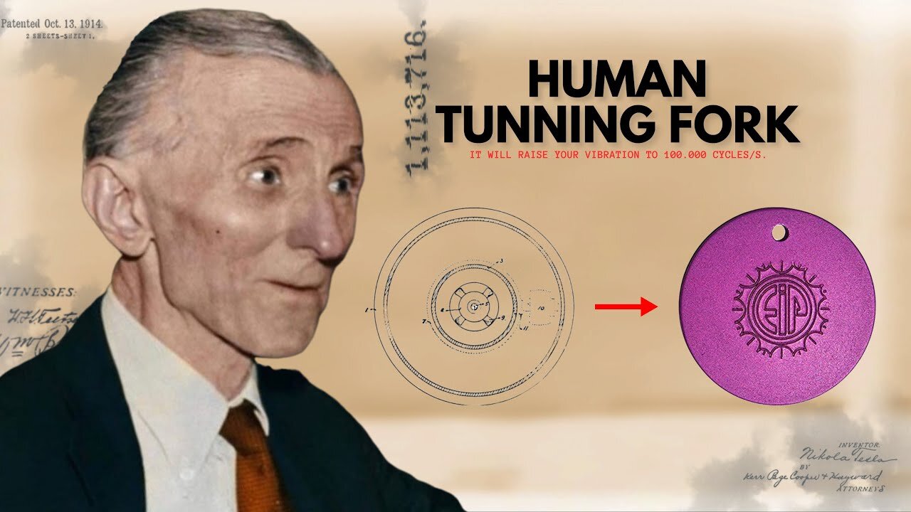 Nikola Tesla's Purple Energy Plates - Increase your vibration rate!