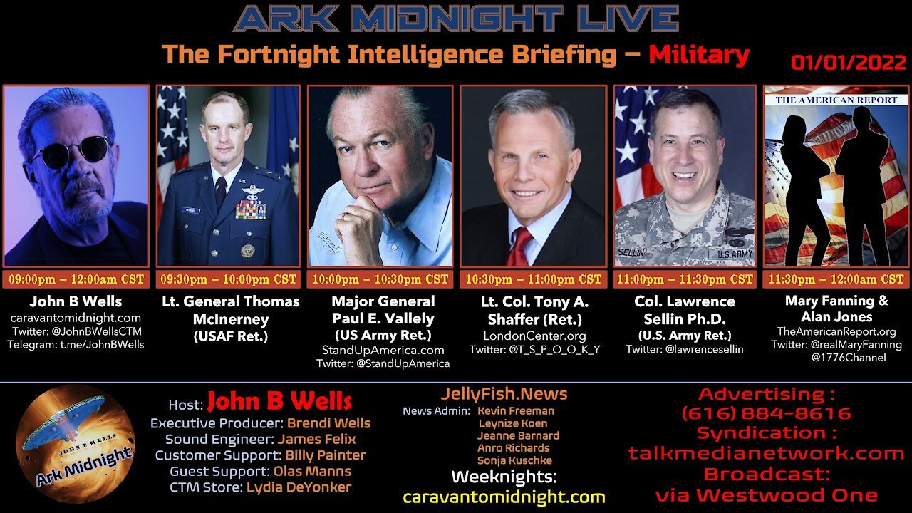 The Fortnight Intelligence Briefing - John B Wells LIVE