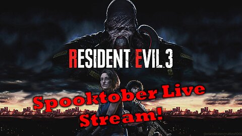 Resident Evil 3 | Spooktober Death Challenge | Live Stream