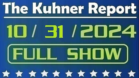 The Kuhner Report 10/31/2024 [FULL SHOW] Donald Trump responds to Biden's «garbage» comment by arriving to Wisconsin rally on a garbage truck wearing an orange vest