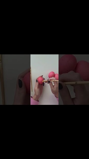 DIY gilded eggs #shorts #diy #Easter #easteregg