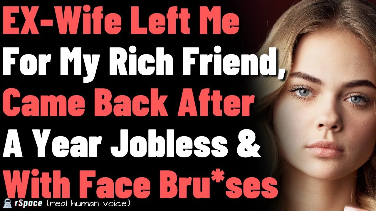 Wife Married My Rich Friend After My Business Tanked, Came Back After A Year With Bru*ses