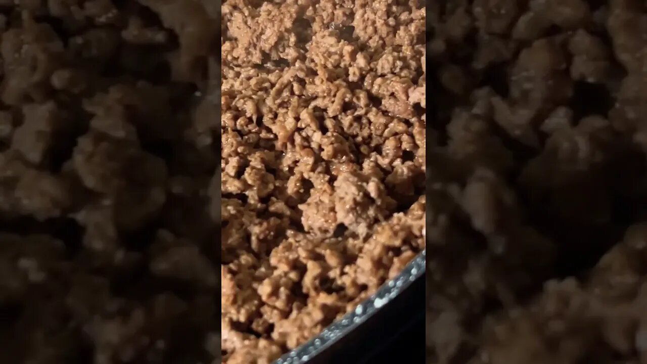 Golden Brown Beef for Tacos 🌮