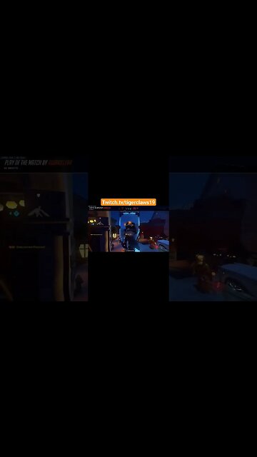 They didn't see her at the beginning