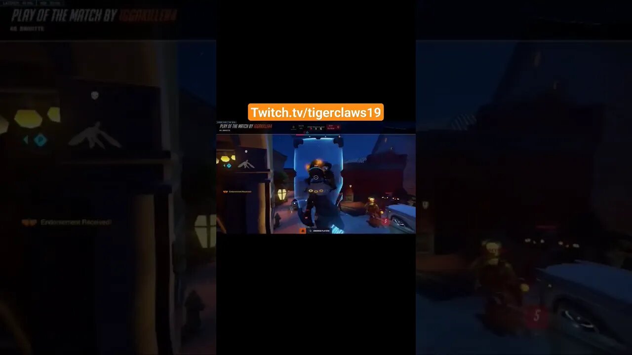 They didn't see her at the beginning