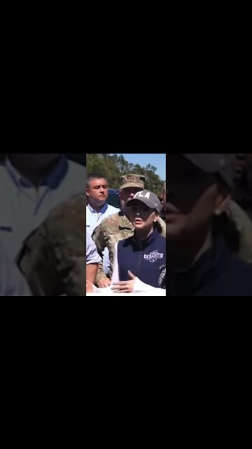 Florida’s First Lady Mrs. DeSantis speaks on hurricane relief ￼#shorts #hurricaneian #florida