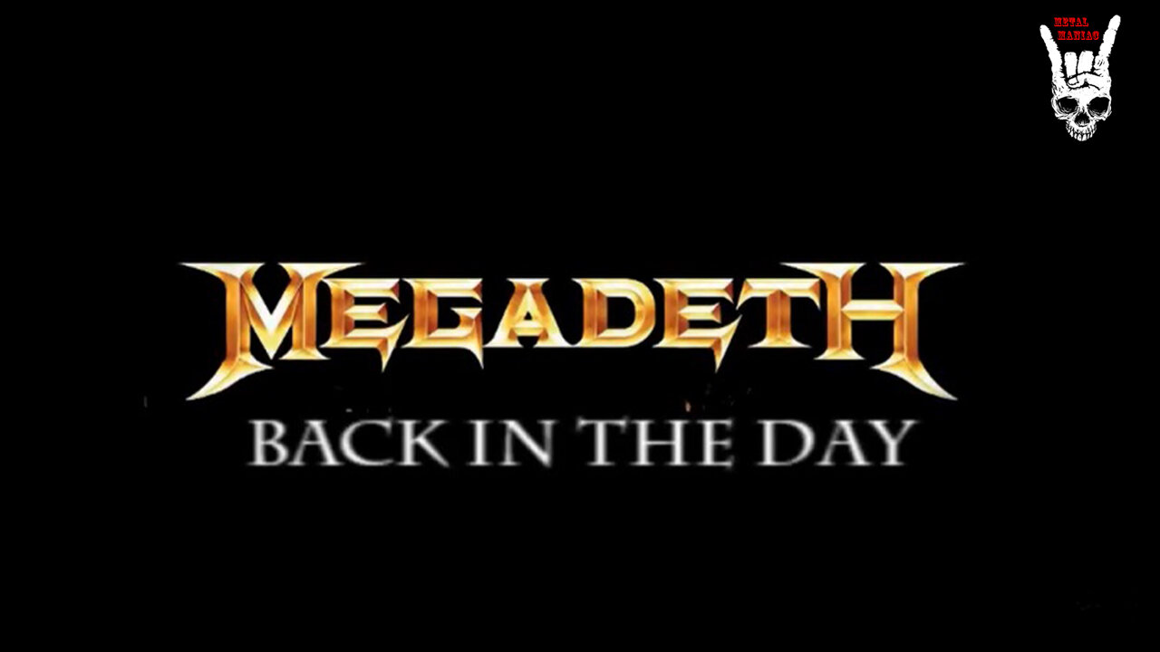 Megadeth - Back In The Day (Official Video)