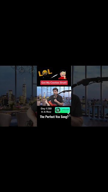 Got My Cootie Shot! Available Soon on Spotify & iTunes! #newsongshort