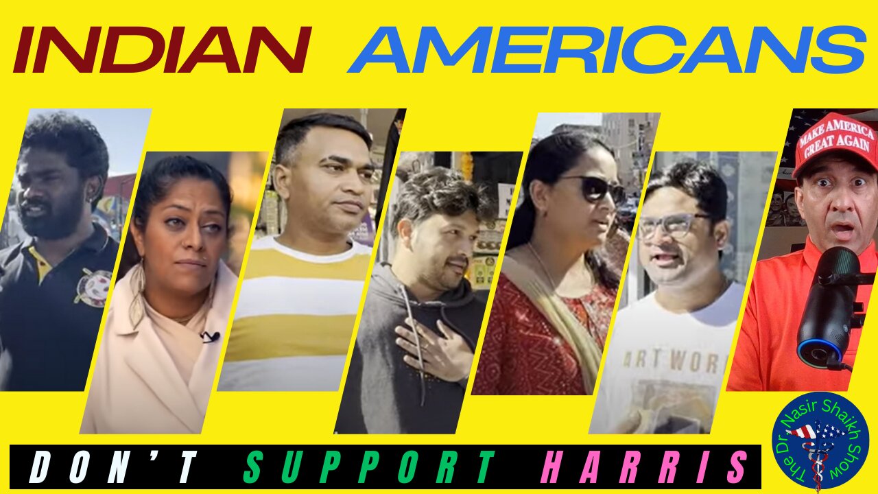 SHOCKING RESULTS: Indian Americans Interviewed -We Don't SUPPORT Kamala Harris - We Are VOTING TRUMP